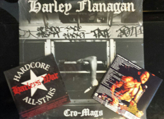 For a limited time order signed ‪#‎Cromags‬ LP & recieve a signed limited edition Japanese import Harley’s War CD